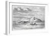 The Germania on Sabine Island, Pub. London 1874-null-Framed Giclee Print