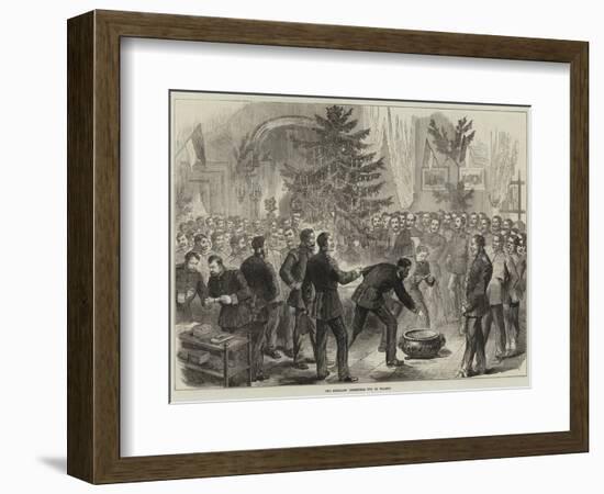 The Germans' Christmas Eve in France-null-Framed Giclee Print