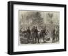 The Germans' Christmas Eve in France-null-Framed Giclee Print