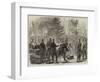 The Germans' Christmas Eve in France-null-Framed Giclee Print