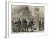 The Germans' Christmas Eve in France-null-Framed Giclee Print