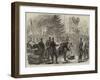 The Germans' Christmas Eve in France-null-Framed Giclee Print