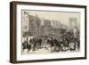 The Germans Entering Paris, the Champs Elysees-null-Framed Giclee Print