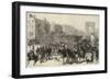 The Germans Entering Paris, the Champs Elysees-null-Framed Giclee Print