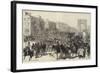 The Germans Entering Paris, the Champs Elysees-null-Framed Giclee Print