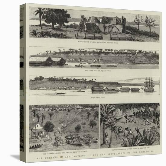 The Germans in Africa, Views of the New Settlements on the Cameroons-null-Stretched Canvas