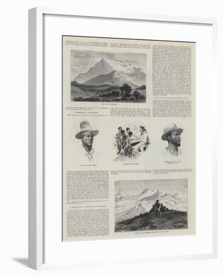 The Germans in Africa-null-Framed Giclee Print