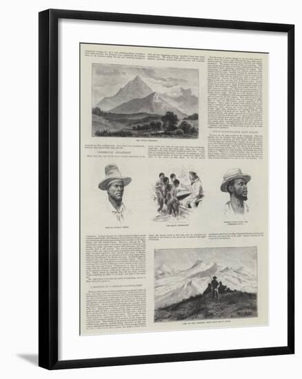 The Germans in Africa-null-Framed Giclee Print