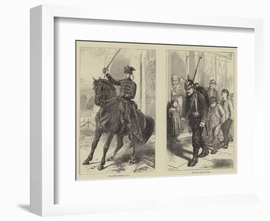 The Germans in Paris-Godefroy Durand-Framed Giclee Print