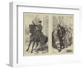 The Germans in Paris-Godefroy Durand-Framed Giclee Print