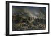 The Gervais Battery at the Siege of Sebastopol, 18th June 1855-Alphonse Marie de Neuville-Framed Giclee Print