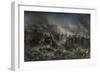 The Gervais Battery at the Siege of Sebastopol, 18th June 1855-Alphonse Marie de Neuville-Framed Giclee Print