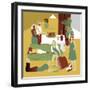 The Get Together-Claire Huntley-Framed Giclee Print