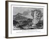 The Geysers, or Hot Fountains of Iceland, 1843-Sly and Wilson-Framed Giclee Print