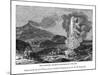 The Geysers, or Hot Fountains of Iceland, 1843-Sly and Wilson-Mounted Giclee Print