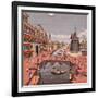 The Ghat at Jaunpur, C.1780-null-Framed Giclee Print