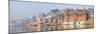 The Ghats Along the Ganges River Banks, Varanasi, India-Mauricio Abreu-Mounted Photographic Print