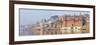 The Ghats Along the Ganges River Banks, Varanasi, India-Mauricio Abreu-Framed Photographic Print