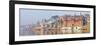 The Ghats Along the Ganges River Banks, Varanasi, India-Mauricio Abreu-Framed Photographic Print