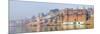 The Ghats Along the Ganges River Banks, Varanasi, India-Mauricio Abreu-Mounted Photographic Print