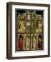 The Ghent Altar, Polyptych with the Adoration of the Lamb, 1432-Jan van Eyck-Framed Giclee Print