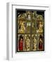 The Ghent Altar, Polyptych with the Adoration of the Lamb, 1432-Jan van Eyck-Framed Giclee Print