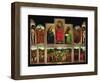 The Ghent Altar, Polyptych with the Adoration of the Mystical Lamb, 1432-Jan van Eyck-Framed Giclee Print