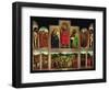 The Ghent Altar, Polyptych with the Adoration of the Mystical Lamb, 1432-Jan van Eyck-Framed Giclee Print