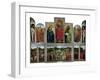 The Ghent Altarpiece or Adoration of the Mystic Lamb-Hubert & Jan Van Eyck-Framed Art Print