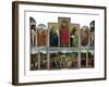 The Ghent Altarpiece or Adoration of the Mystic Lamb-Hubert & Jan Van Eyck-Framed Art Print