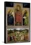 The Ghent Altarpiece or Adoration of the Mystic Lamb-Hubert & Jan Van Eyck-Framed Stretched Canvas