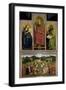 The Ghent Altarpiece or Adoration of the Mystic Lamb-Hubert & Jan Van Eyck-Framed Art Print