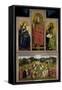 The Ghent Altarpiece or Adoration of the Mystic Lamb-Hubert & Jan Van Eyck-Framed Stretched Canvas