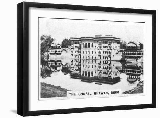 The Ghopal Bhawan, Deeg, Rajasthan, India, C1925-null-Framed Giclee Print