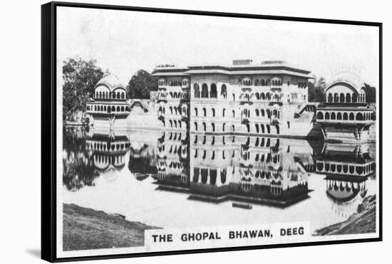 The Ghopal Bhawan, Deeg, Rajasthan, India, C1925-null-Framed Stretched Canvas