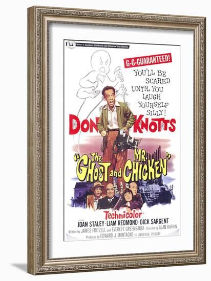 The Ghost and Mr. Chicken-null-Framed Art Print