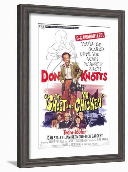 The Ghost and Mr. Chicken-null-Framed Art Print