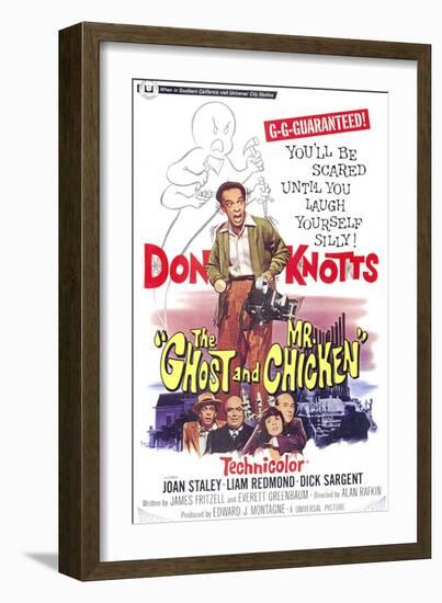 The Ghost and Mr. Chicken-null-Framed Art Print