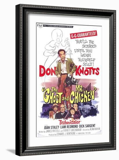 The Ghost and Mr. Chicken-null-Framed Art Print