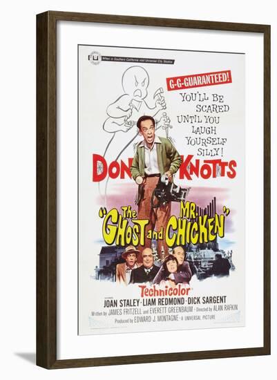 The Ghost and Mr. Chicken-null-Framed Art Print