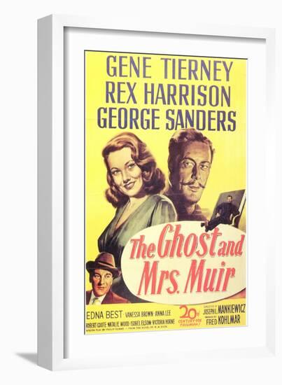 The Ghost and Mrs. Muir, 1947-null-Framed Art Print