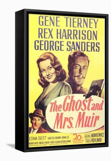 The Ghost and Mrs. Muir, 1947-null-Framed Stretched Canvas