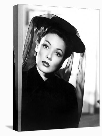 The Ghost And Mrs. Muir, Gene Tierney, 1947-null-Stretched Canvas