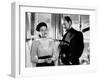 The Ghost and Mrs. Muir, Gene Tierney (Costume Designed by Oleg Cassini), Rex Harrison, 1947-null-Framed Photo