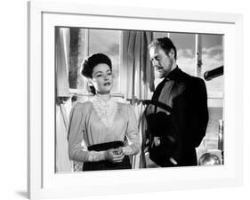 The Ghost and Mrs. Muir, Gene Tierney (Costume Designed by Oleg Cassini), Rex Harrison, 1947-null-Framed Photo