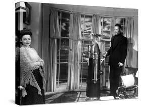 The Ghost and Mrs. Muir, Gene Tierney, Rex Harrison, 1947-null-Stretched Canvas