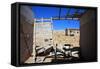 The Ghost City in Kolmanskop-watchtheworld-Framed Stretched Canvas