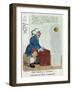 The Ghost of a Guinea! or the Country Banker's Surprise!!, 1804-George Moutard Woodward-Framed Giclee Print