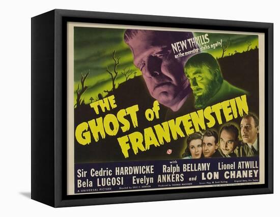 The Ghost of Frankenstein, 1942-null-Framed Stretched Canvas