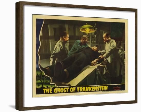 The Ghost of Frankenstein, 1942-null-Framed Art Print